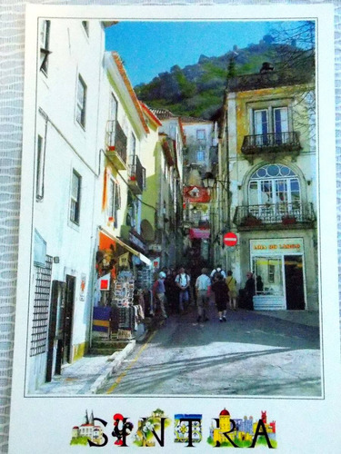 Cartão Postal Sintra Portugal Circulado