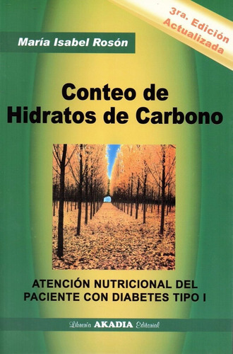 Roson Conteo De Hidratos De Carbono 3ed/2016 Nue Env T/pais