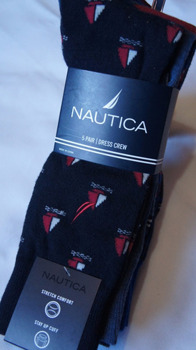 Calcetines Nautica 5 Pares (usa)