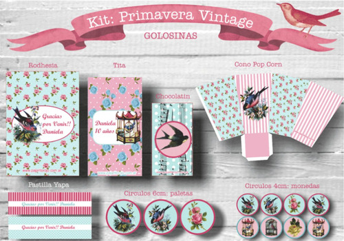 Kit Primavera Vintage