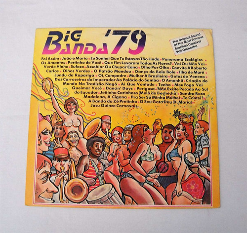 Big Banda '79 Lp Vinilo Brasil