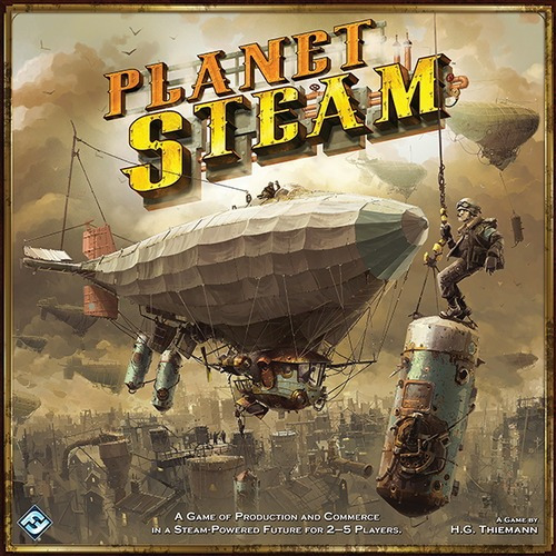 Planet Steam - Jogo Tabuleiro Importado Fantasy Flight Ffg
