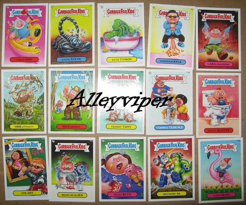 Cards Garbage Pail Kids Pandilla Basura