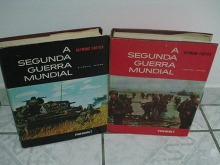 Livro Segunda Guerra Mundial Volume  1  E 2           Dois V