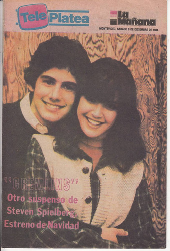 1984 Cine Gremlins Steven Spielberg Cover Magazine Uruguay