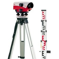 Nivel Optico Leica Na728 De 28 Aumentos Con Tripode Y Regla!