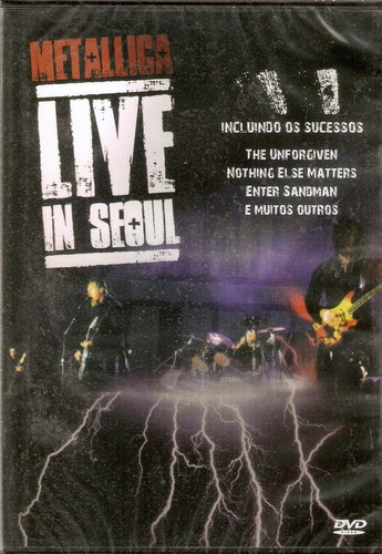 Dvd Metallica - Live In Seoul 