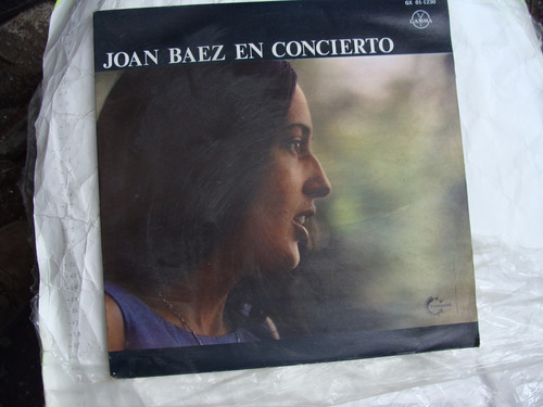 Acetato  Joan Baez En Concierto