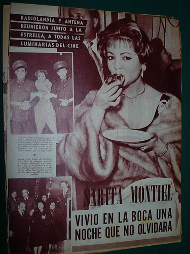 Sarita Sara Montiel Clipping Recorte Revista Radiolandia