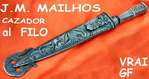 Cuchillo Mailhos 18 De Julio Vrai  Plateria Criolla