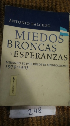 Miedos Broncas Y Esperanzas - Antonio Balcedo