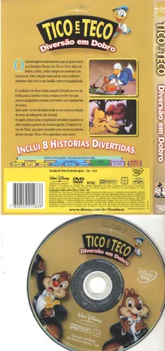 Tico e teco diversao em dobro dvd original lacrado em Promoção na Americanas