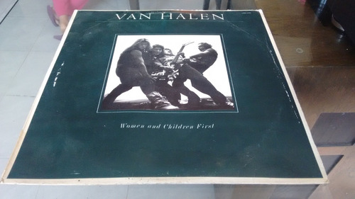 Lp Van Halen Women And Children En Formato Acetato,long Play