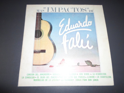 Eduardo Falu - Mas Impactos De Eduardo Falu * Vinilo