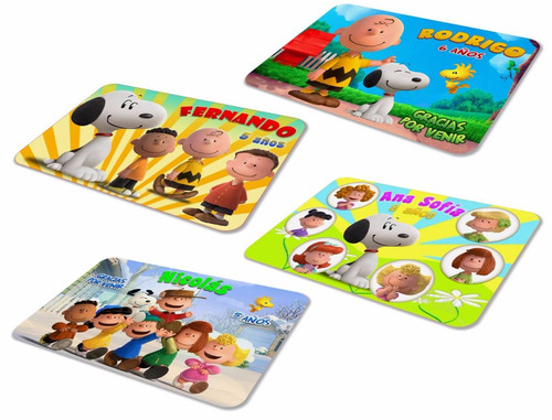 Manteles Snoopy Charlie Brown Personalizados Fiesta