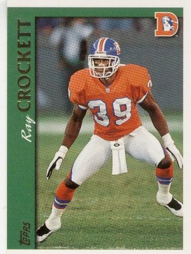 1997 Topps Ray Crockett Denver Broncos