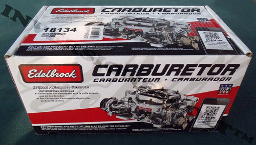 Carburador Edelbrock 18134 Tunder Series 800 Cfm