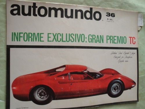 Automundo 36 Berlina Dino Gran Premio Tc Alfa Giulia Midgets