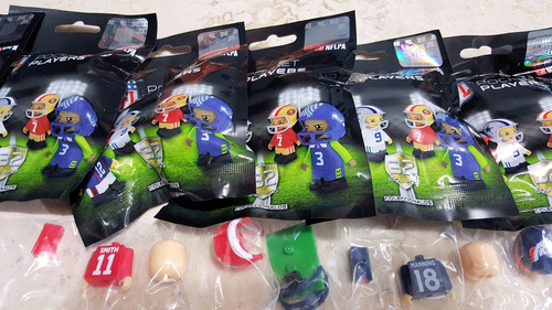 Pocket Players Nfl (jugadores Lego) Muñecos Oficiales