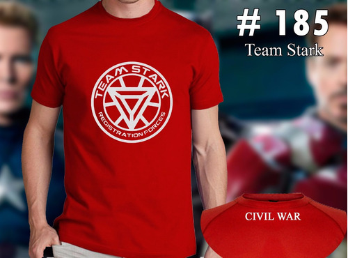 Team Stark- Civil War - Iron Man  Marvel Comics