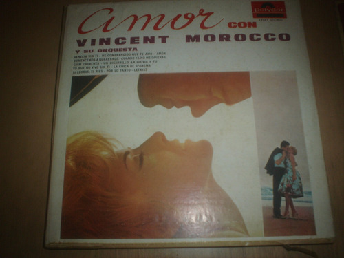 Vincent Morocco Y Su Orqueta - Vinilo Amor ...con Vincent