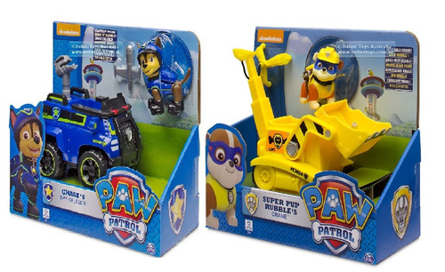 Paw Patrol - Pack Chase Y Rubble