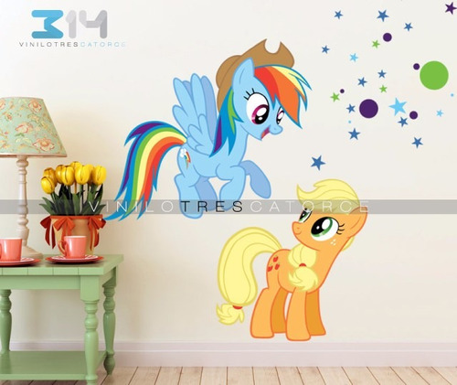 Vinilo Decorativo Mi Pequeño Pony 21, Rainbow Dash Sticker