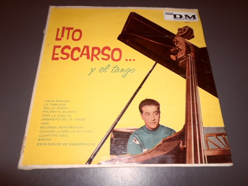 Lito Escarso Y El Tango * Disco De Vinilo