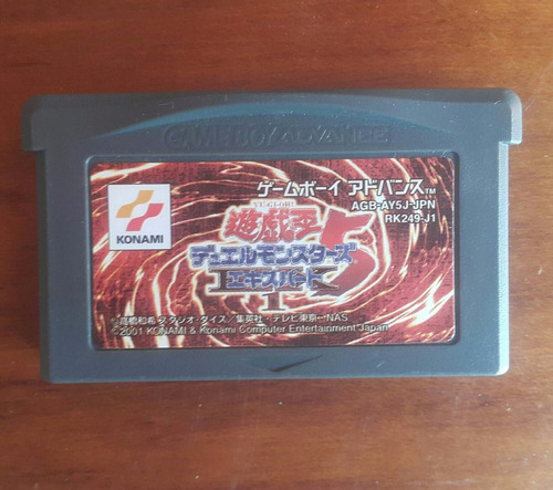 Yu-gi-oh! Dual Monsters 5 - Japon / Gameboy Advance Gba / Ds
