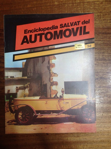 Enciclopedia Salvat Del Automovil - Fasciculo Nº 94