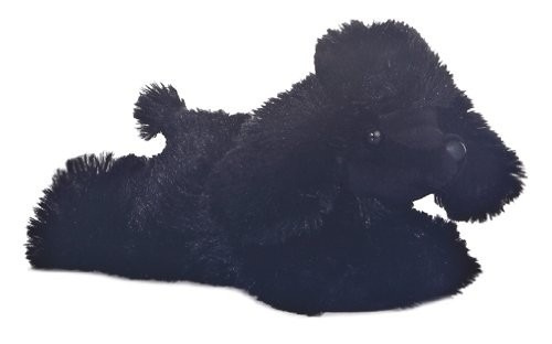 Poodle Preto Francesinho Luxo Pelúcia Cachorro Pudol Cão