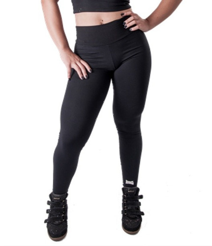 Calça Legging Rudel Sports Suplex Fitness Academia Crossfit Musculação - Preto