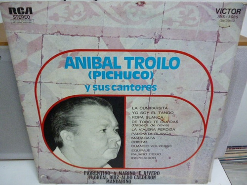 Anibal Troilo Y Sus Cantores Vinilo Argentino