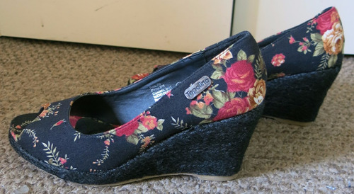 Zapatos Floreados Taco Chino | Cuotas sin interés Zapatos Floreados Taco Chino | Cuotas sin interés
