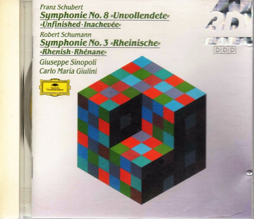 Schubert - Giuseppe Sinopoli & Carlo Maria Giulini -  Cd