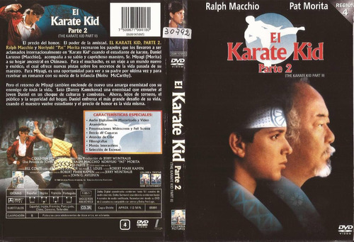 Karate Kid 2 Dvd Ralph Macchio Pat Morita Dvd Original