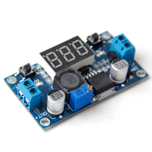 Regulador Voltaje Dc-dc Step Down Lm2596 Con Voltmetro.