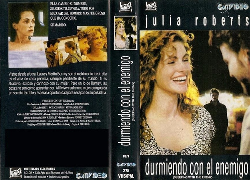 Durmiendo Con El Enemigo Vhs Julia Roberts Patrick Bergin