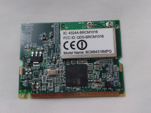 Placa De Rede Sem Fio Wifi Notebook Broadcom0p560g