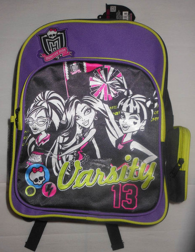 Mochila Monster High Kinder Ruz Origina