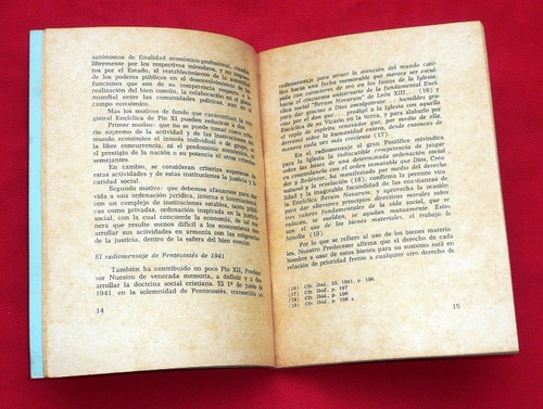 Mater Et Magistra Encíclica Papa Juan Xxiii Edicion Paulinas (Usado)