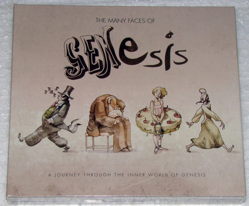 Genesis The Many Faces Of Genesis Cd Triple Sellado / Kktus