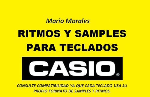 Imagen 1 de 2 de Ritmos Casio Y Yamaha -120 Ritmos- Nuevo Video