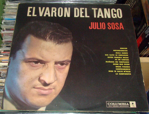 Julio Sosa El Varon Del Tango Lp Argentino