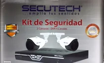 Comprar Kit Secutech 2 Camaras Ir 650 Tvl Dvr 4 Canales Salida Hdmi