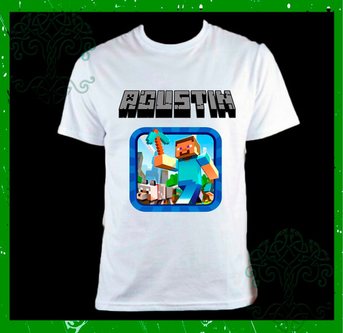 Remera Niños/as Pokemon Y Otros Personalizada Con Nombre!
