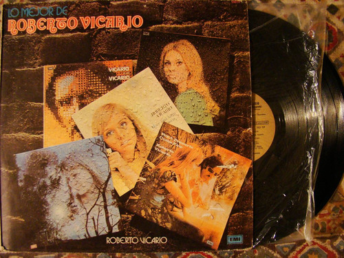 Roberto Vicario Lo Mejor De 1973 Vinilo Lp Argentina