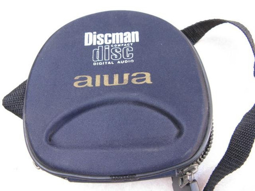 Psicodelia: Estuche Azul De Cd Player Aiwa Discman Dly