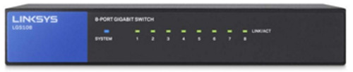 Linksys Lgs108 8-port Business Desktop Gigabit Switch