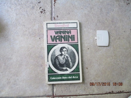 Vanina Vanini - Stendhal - Coleccion Aves Del Arca